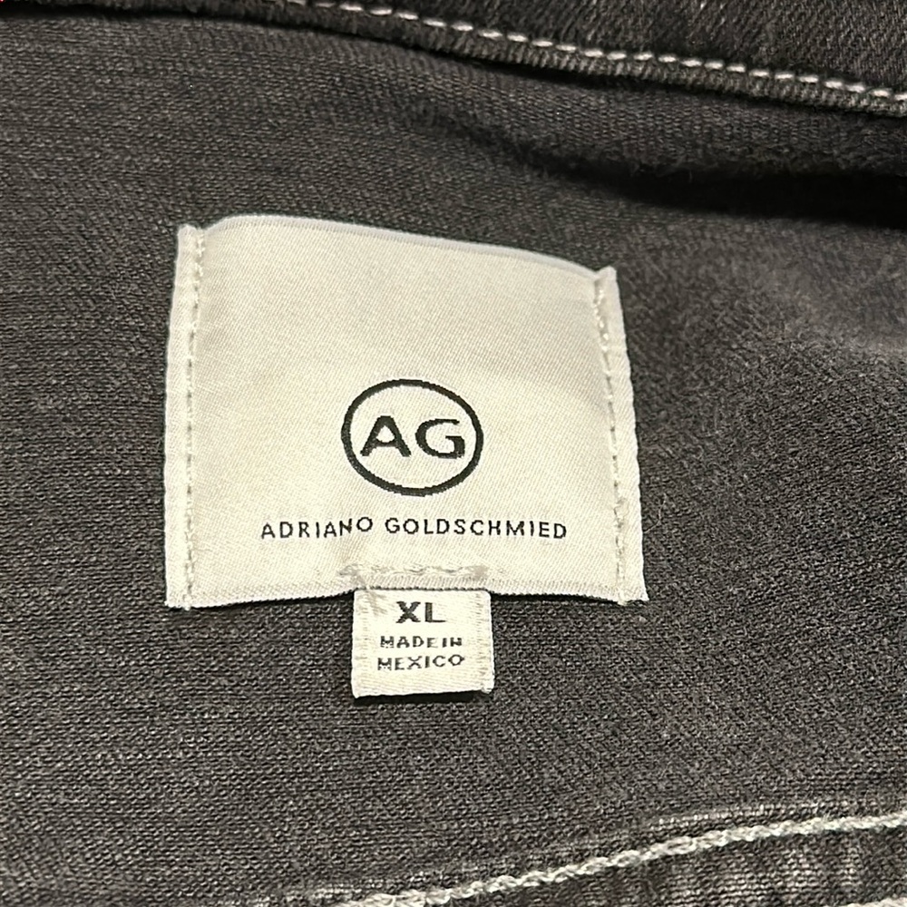 AG Black Denim Jacket